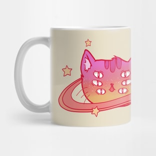 Space cat - Among the stars Mug